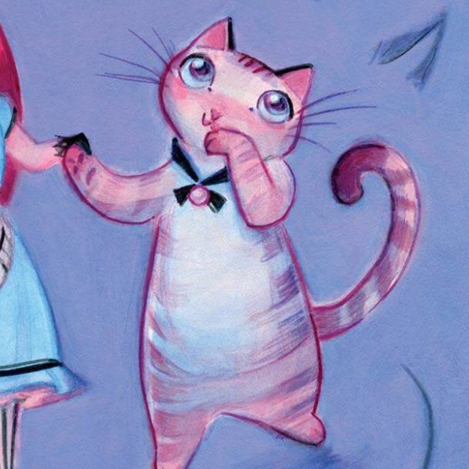 Do Cats Eat Bats Art Print Etsy