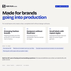 Tech Pack Template for Clothing Brands: Spec Sheet, Bill of Materials, Size Grading, Costing, Factory PDF image 5