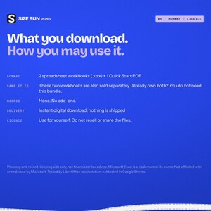 Freelancer Money Bundle, Client Invoice and Irregular Income Budget Spreadsheets for Solo Workers zdjęcie 5