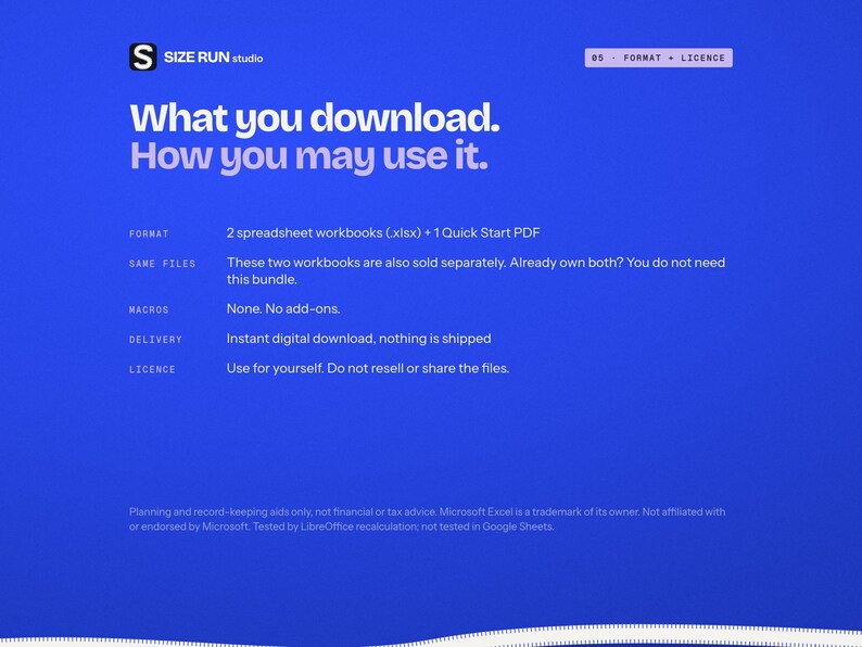 Freelancer Money Bundle, Client Invoice and Irregular Income Budget Spreadsheets for Solo Workers zdjęcie 5