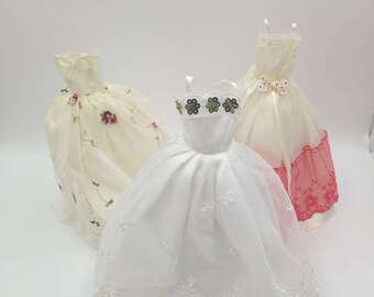 barbie style wedding dresses