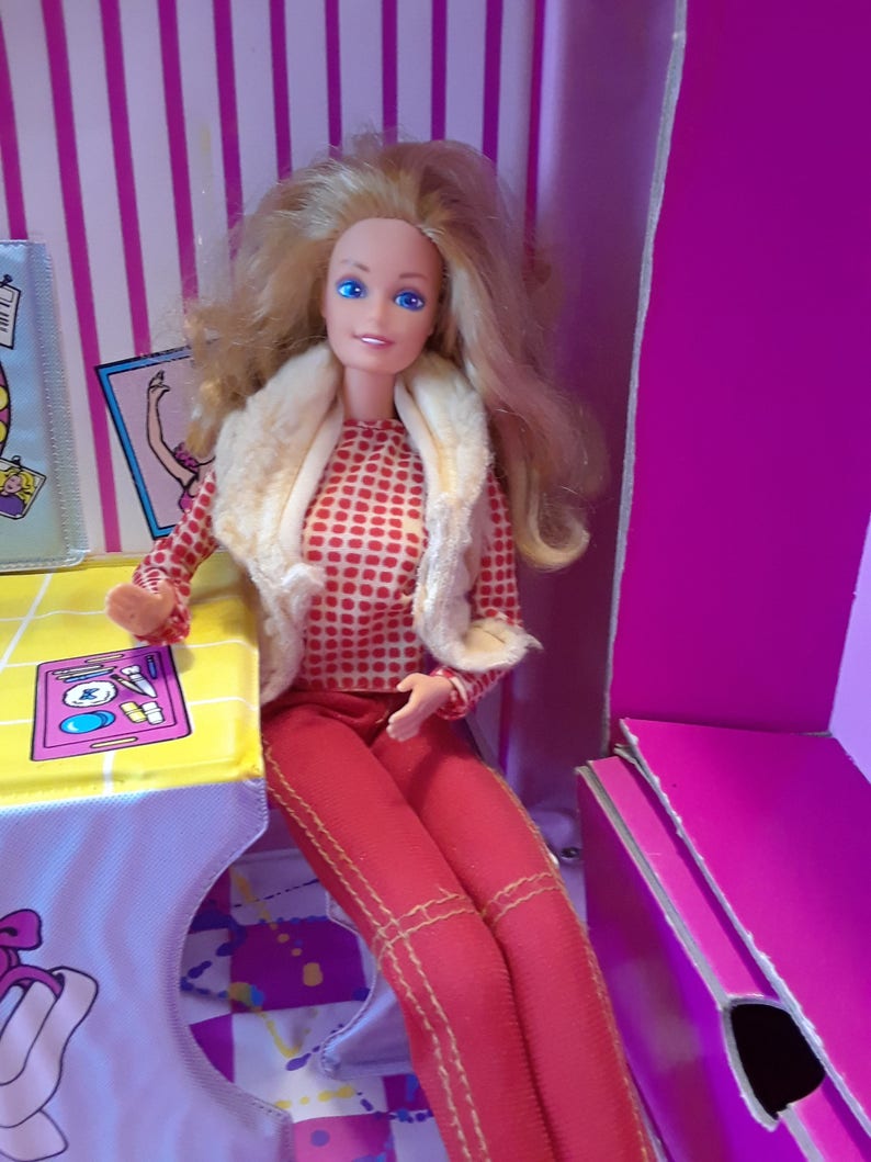 Horse Lovin Barbie cowgirl barbie Western Barbie Etsy