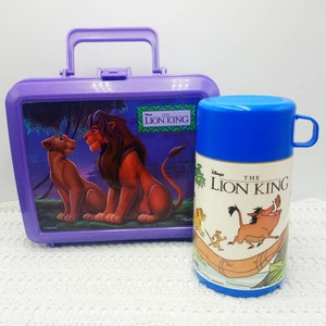 Disney's the Lion King Lunch Pail, Purple Lion King Lunch Box With