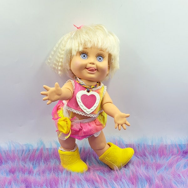 Poupée Galoob Baby Face AA So Delightful Dee Dee black NEUVE