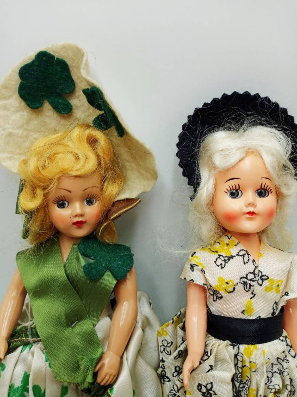 Vintage Dress Me Dolls 1950s Dolls Saint Patrick's Day Etsy
