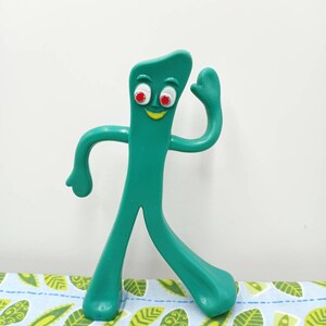 Green bendy cheap toy
