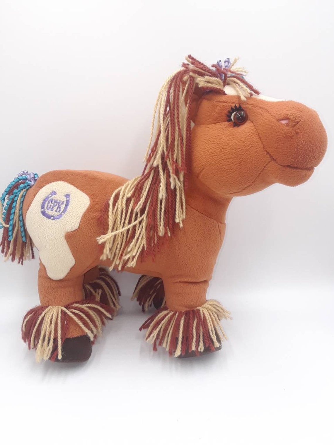 Cabbage Patch Kid horse poseable horse Cabbage Patch Kids Etsy