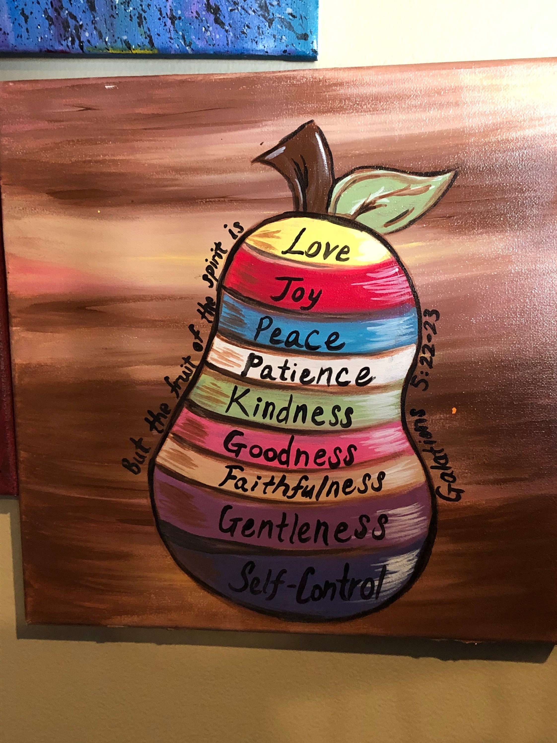 Fruit of the Spirit Painting | Etsy