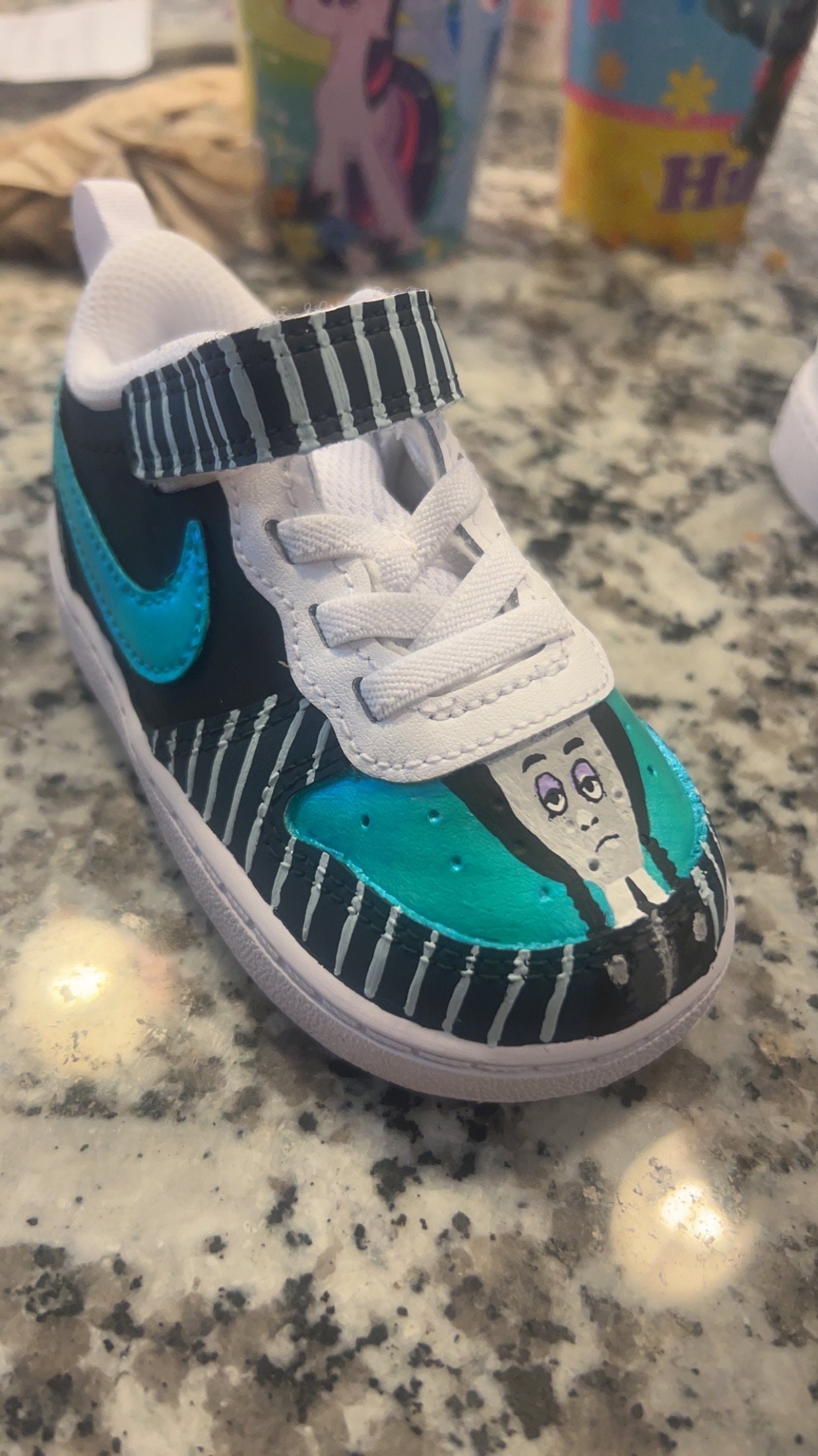 custom painted nikes