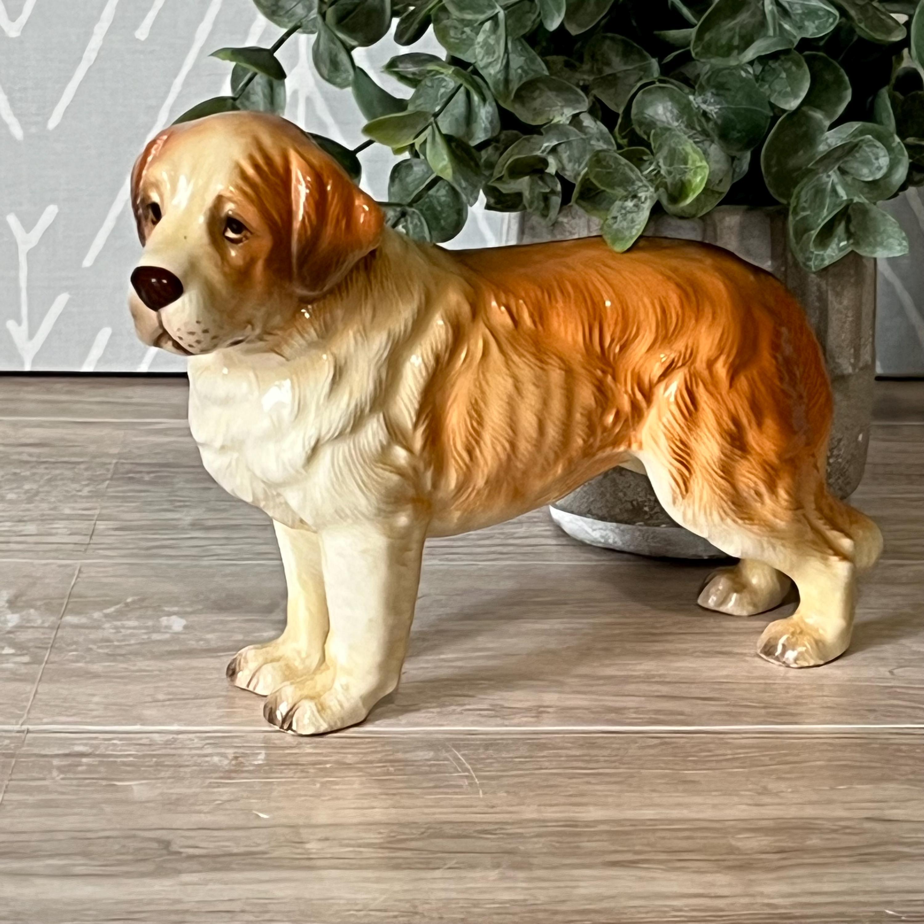 Vintage Norcrest St. Saint Bernard Dog Figurine A718 Japan - Etsy