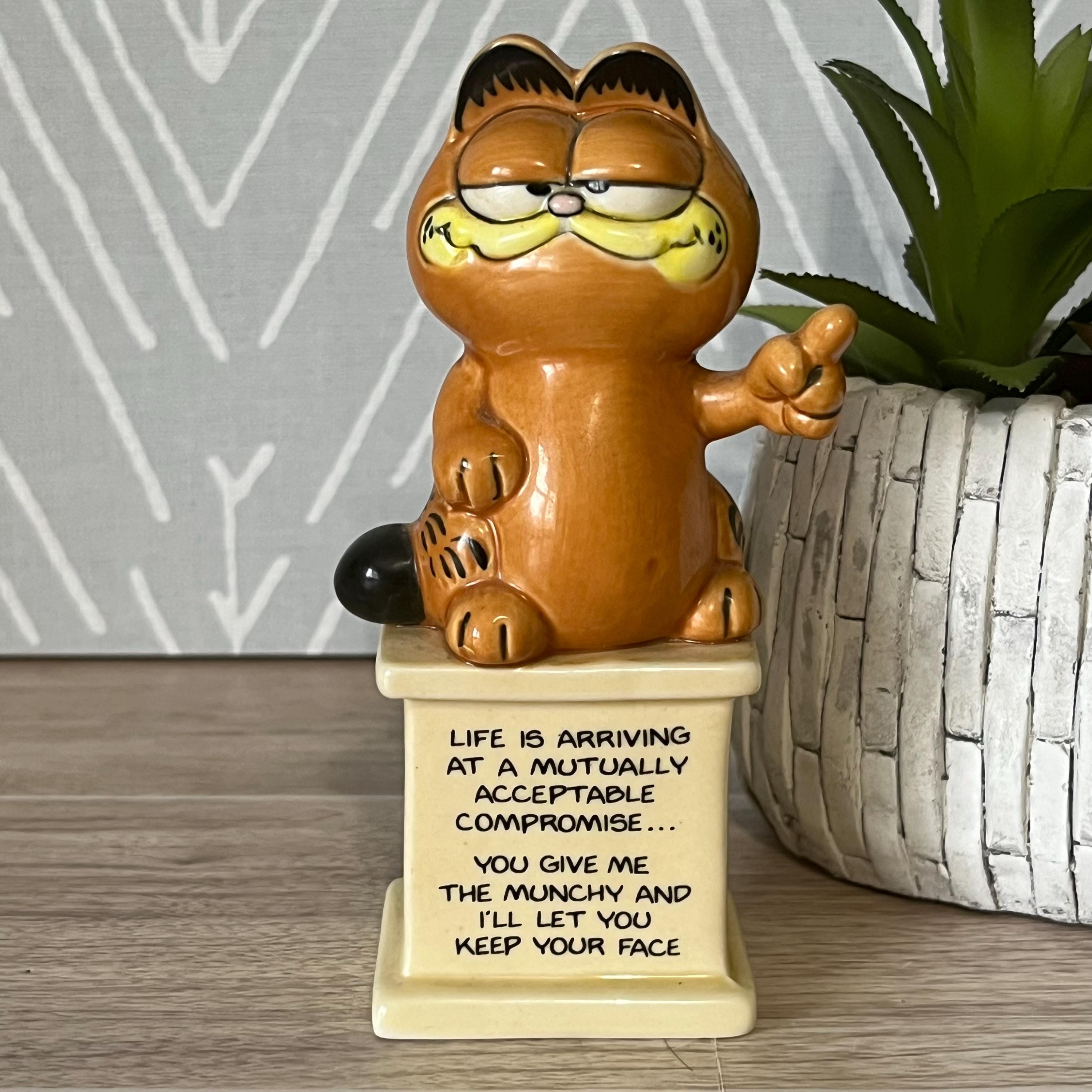 Garfield Enesco Figurines - Etsy