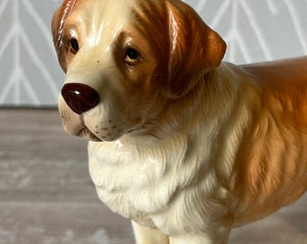 Vintage Norcrest St. Saint Bernard Dog Figurine A718 Japan - Etsy