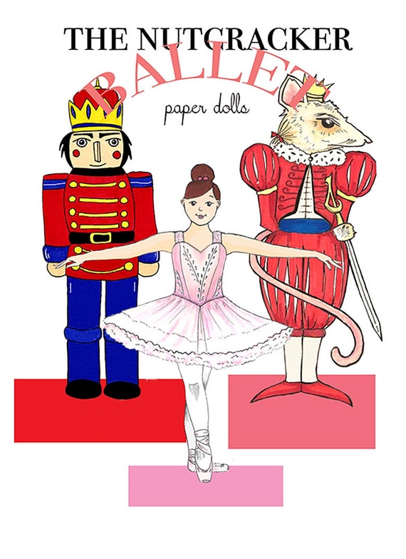 Nutcracker Ballet Paper Dolls