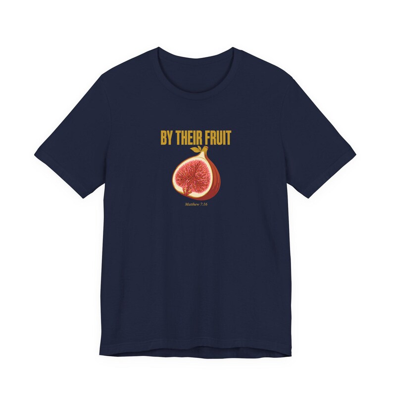 By Their Fruit Shirt Matthew 7:16 | Christian Streetwear Tee | Bold Scripture Shirt for Men | Faith Statement Religious Gift Bild 8