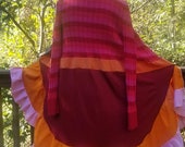 Hippie Coat, Fairy Sweater, Festival Dress, Pixie Coat, Sweater Dress, Gypsy Duster. Upcycled Boho Jacket, Patchwork Coat, Recycled Sweater