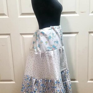 Falda maxi renacentista Boho Plus Size, ropa de estilo gitano hecha a mano, falda campesina hippie boho patchwork maximalista, envío gratuito a EE. UU. imagen 1