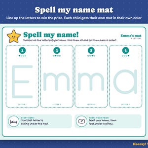 Name Hunt for Toddlers, Personalized Find My Name Letter Game, Preschool Name Activity, Name Tracing, Kids Treasure Hunt, Instant Download image 4