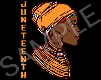 Juneteenth Natural Hair Afro Queen Png, Afro Girl Boss PNG, Black Afro Queen Png, Afro Queen PNG, African American Girl PNG Digital Download