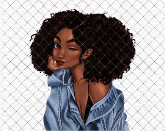 Black Melanin Queen Juneteenth Png, Afro Girl Boss PNG, Black Afro Queen Png, Afro Queen PNG, African American Girl PNG Digital Download