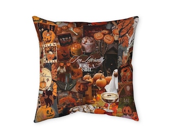 Spooky just a girl Pillowcase