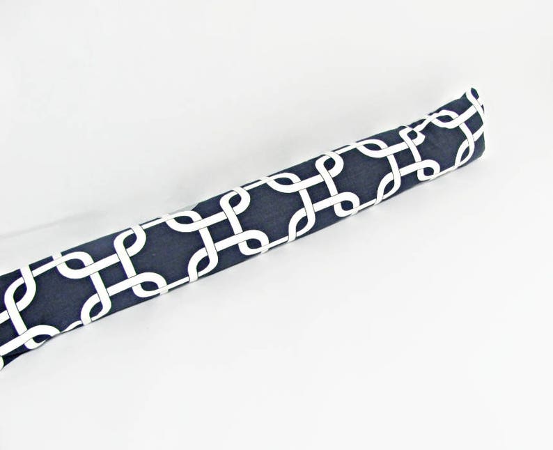 Blue Door Draft Stopper Geometric Draft Stopper Door Etsy