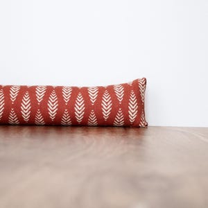 Door Draft Stopper / Draft Stopper / Door Snake/ Window Snake/ Draught Excluder  / Ikat Dot Door Draft Stopper. Various Colors—Unfilled