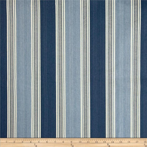 Navy Blue Striped Table Runner. Blue Navy & Offwhite. Etsy