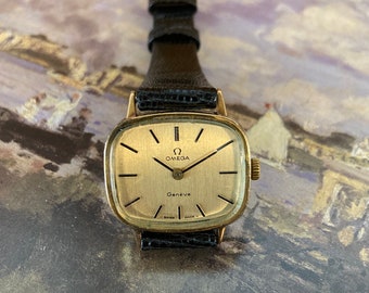 Omega Geneva Vintage Damenuhr aus den 1970er Jahren