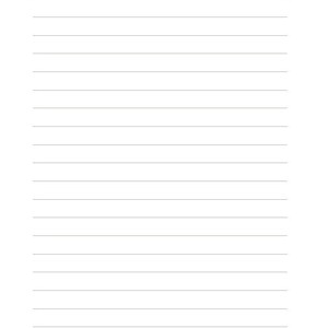 May include: A page from a journal featuring the text My prayer &mdash; Day 1 at the top, followed by twenty-one evenly spaced horizontal lines for writing. The number 6 is centered at the bottom of the page in a simple, dark font.