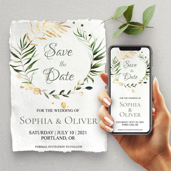 How to Send Digital Save-the-Dates For Your Wedding
