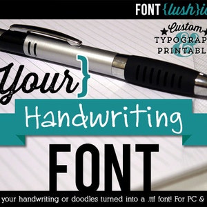 Custom Handwriting Font