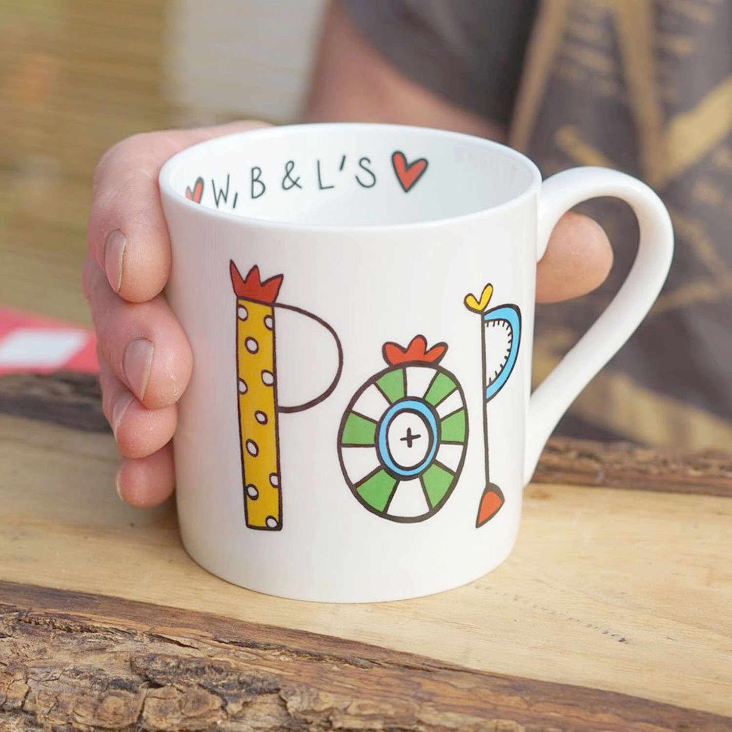Pop Mug Can be personalised with any name Fine bone china Etsy