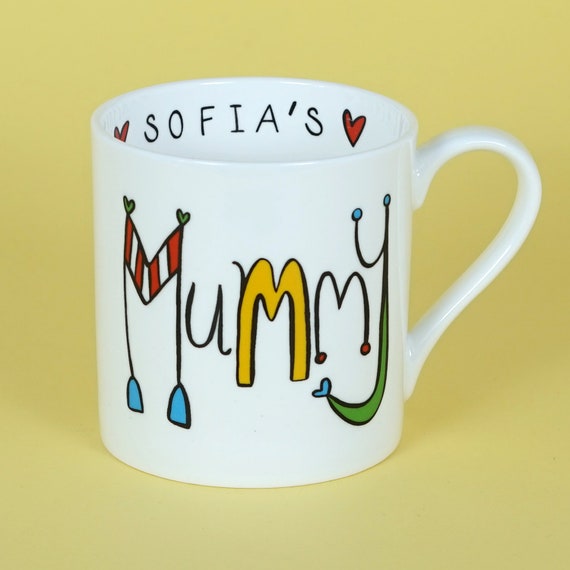 Personalized Fine Bone China Mummy Mug