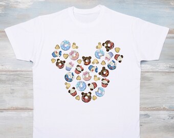 Mickey Donut Shirt - Etsy