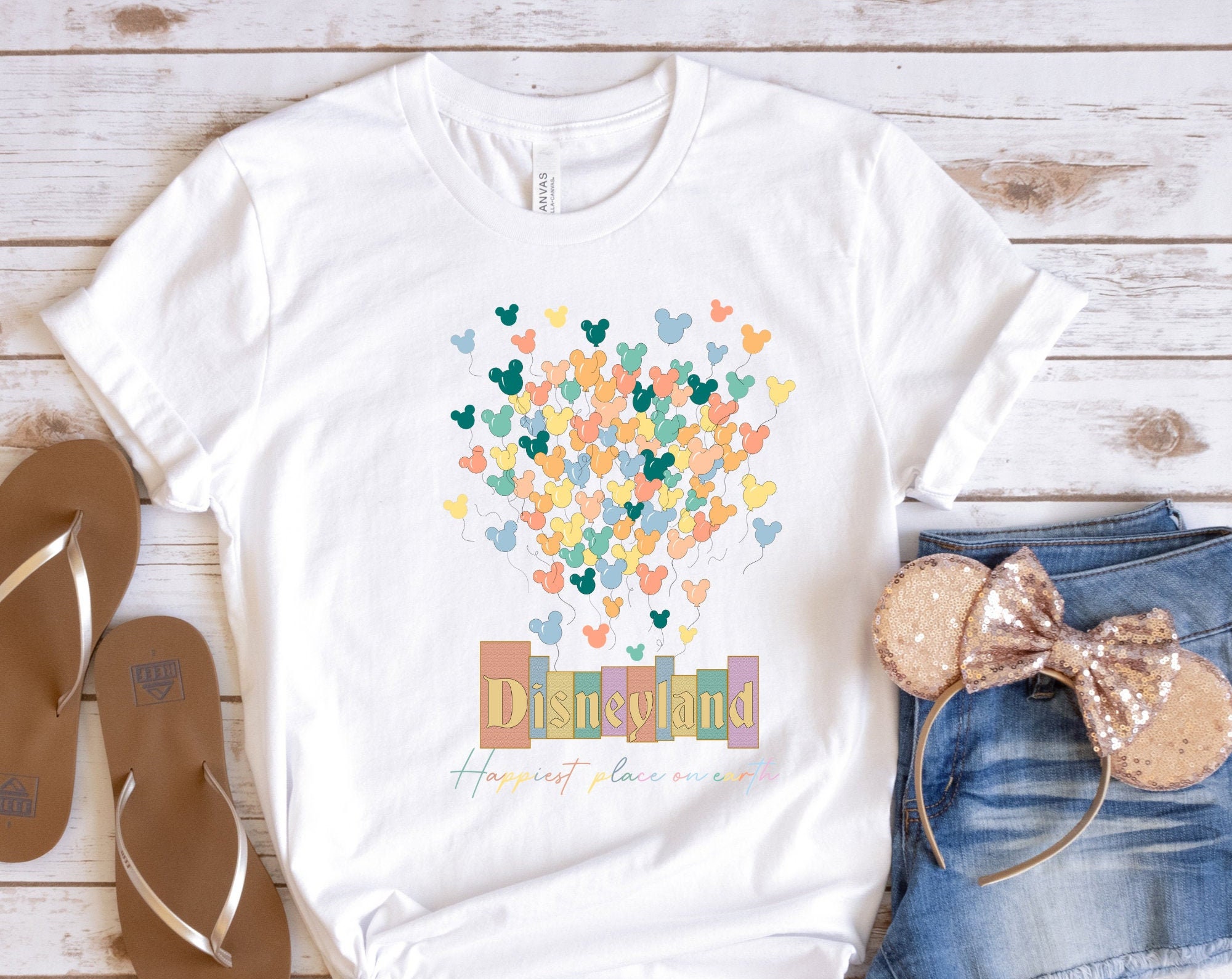 Discover Disneyland, Happiest Place on Earth T-Shirt