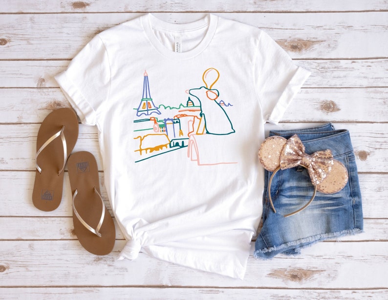 Remy T-Shirt, Ratatouille T-Shirt, Epcot T-Shirt, Disney Vacation T-Shirt, Food and Wine T-Shirt, Matching Disney Vacation Shirts image 1