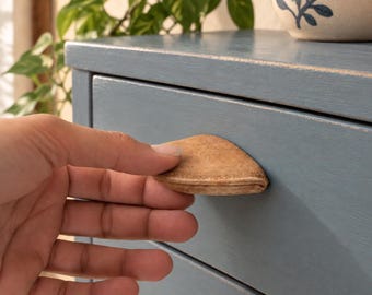 Handmade Tree Mushroom Drawer Knob, Farmhouse Decor