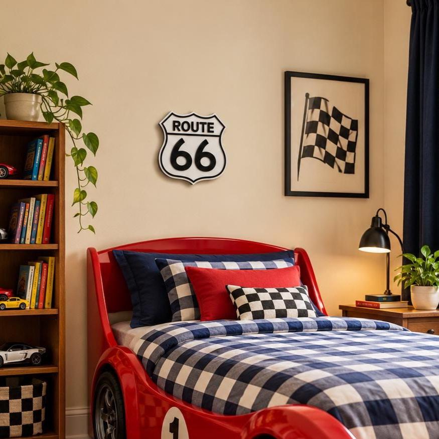 Route 66 Wall Sign