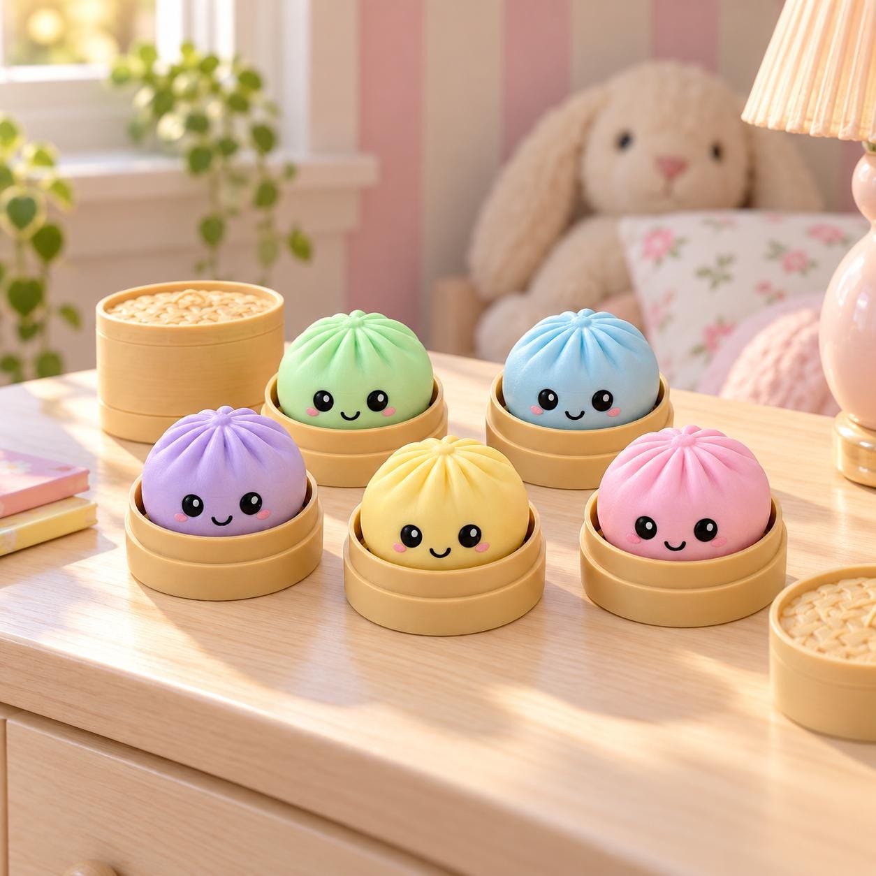 Cute Dumpling Fidget Clicker