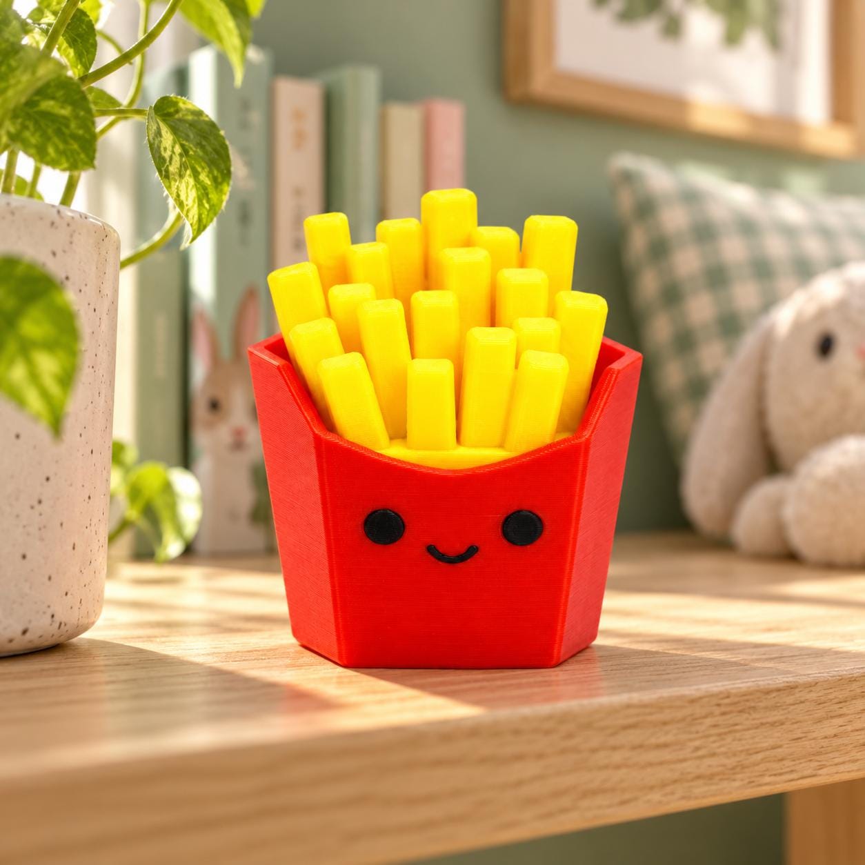 Cute French Fries Fidget Clicker