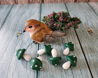Fairy Garden Mushroom miniature for terrarium miniature supplies for fairy garden supplies decoration fairy garden decoration for dollhouse