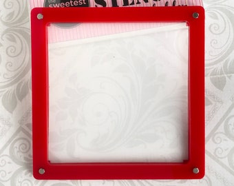 Standard Cookie Silk Screen frame for Sweet Stencil Holders - For Cookie Stenciling