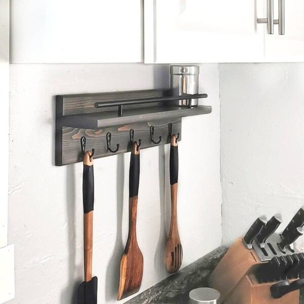 Kitchen Utensils Wall Holder - Etsy