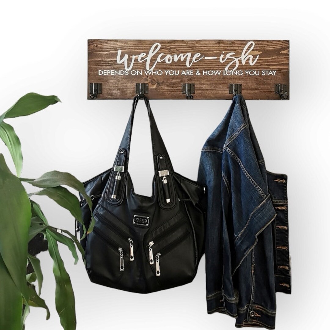 welcome-ish-entryway-coat-rack-sign-welcome-home-decor-sign-with-hooks