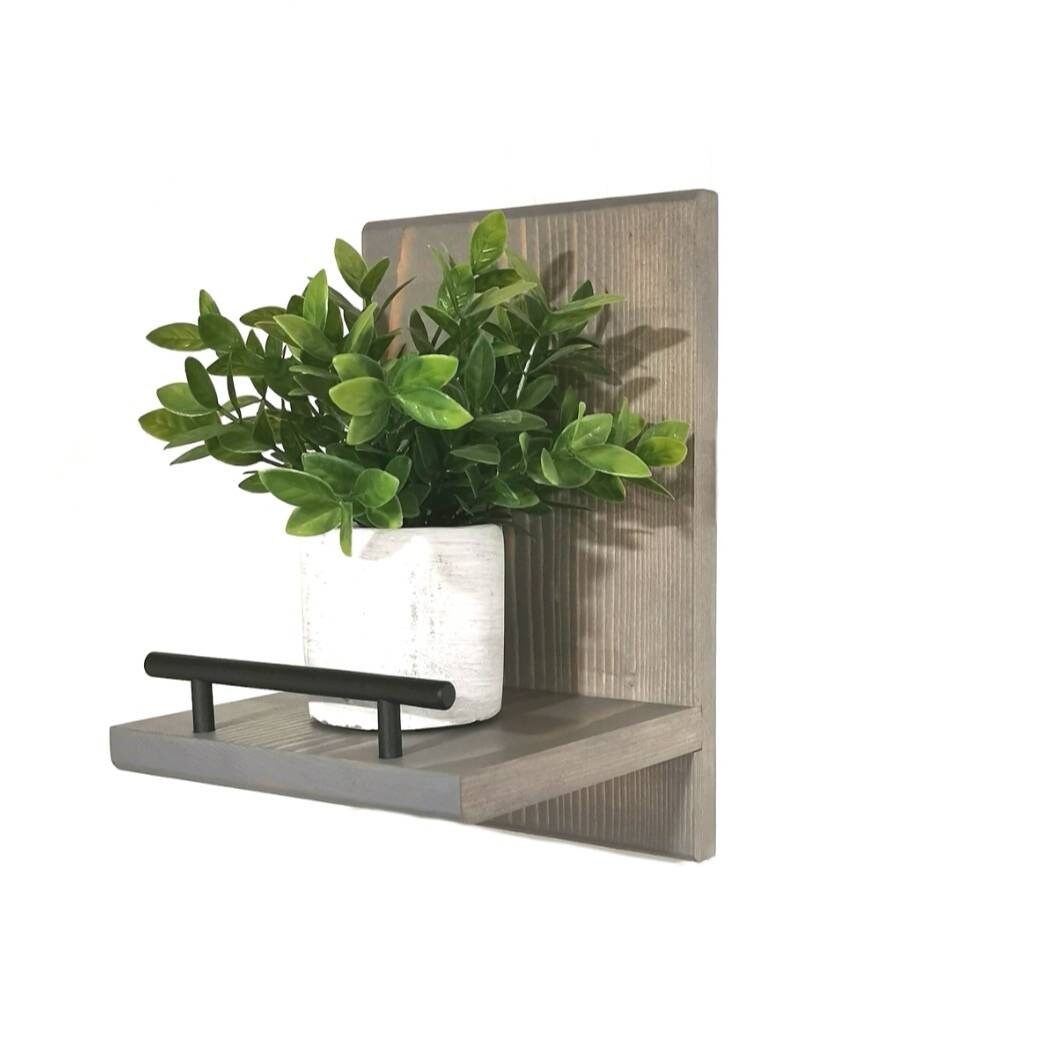 Wall Mounted Plant Shelf Accent Wall Shelves Modern Wall - Etsy Canada