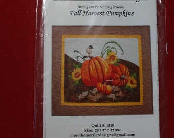 Fall Harvest Pumpkins quilt pattern