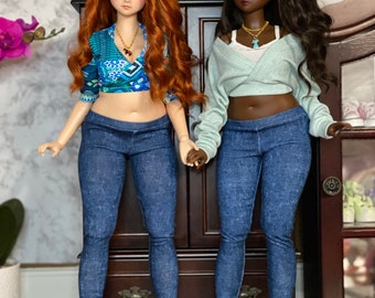 1/3 Pear Body Smart Doll Jeggings