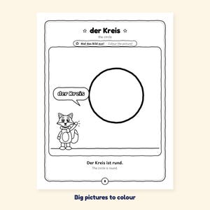 Plus to 5 - Shapes and Adding to 5 in German for Kids: A 100-Page Activity Book (Ages 3–7)