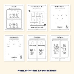 Hello! Good morning! - German Greetings for Kids: A 100-Page Activity and Coloring Book (Ages 3–7) image 6