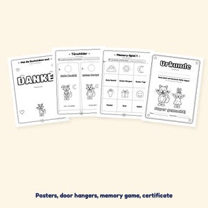 Hello! Good morning! - German Greetings for Kids: A 100-Page Activity and Coloring Book (Ages 3–7) image 7